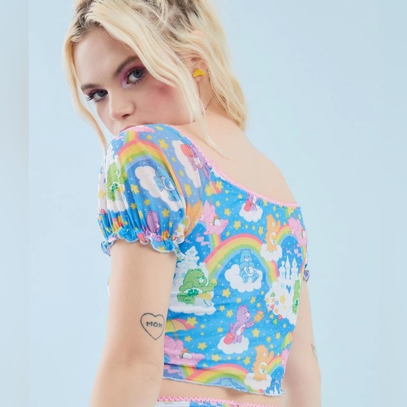 Care Bears x Dolls Kill Mesh Top - Picture 3 of 7